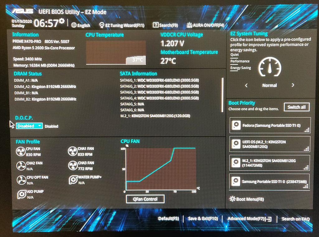 the Asus Prime X470-Pro EFI BIOS