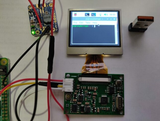 testing the LCD