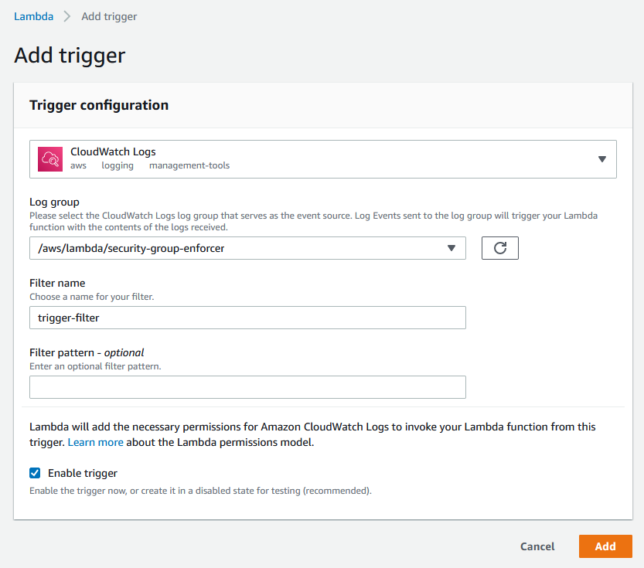 add your lambda CloudWatch logs triggers and enabled them for automatic ingestion of these to Splunk