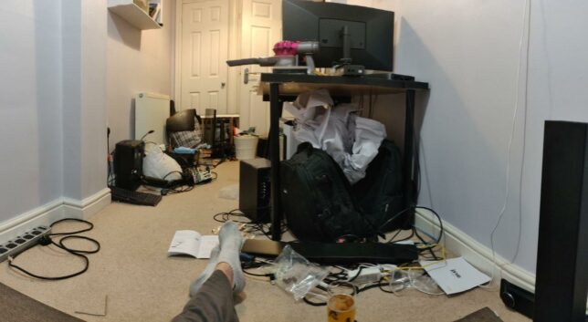 jarvis desk assembly, defeat.